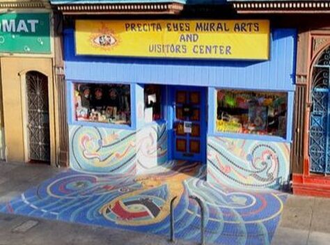 Precita Eyes Mural Arts and Visitors Center 2981 24th Street at Harrison, San Francisco, California 94110